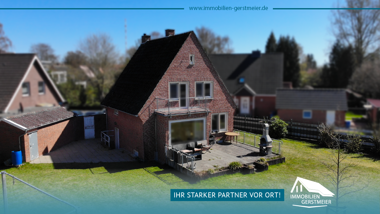 Einfamilienhaus in fußläufiger Entfernung zur Auricher Innenstadt